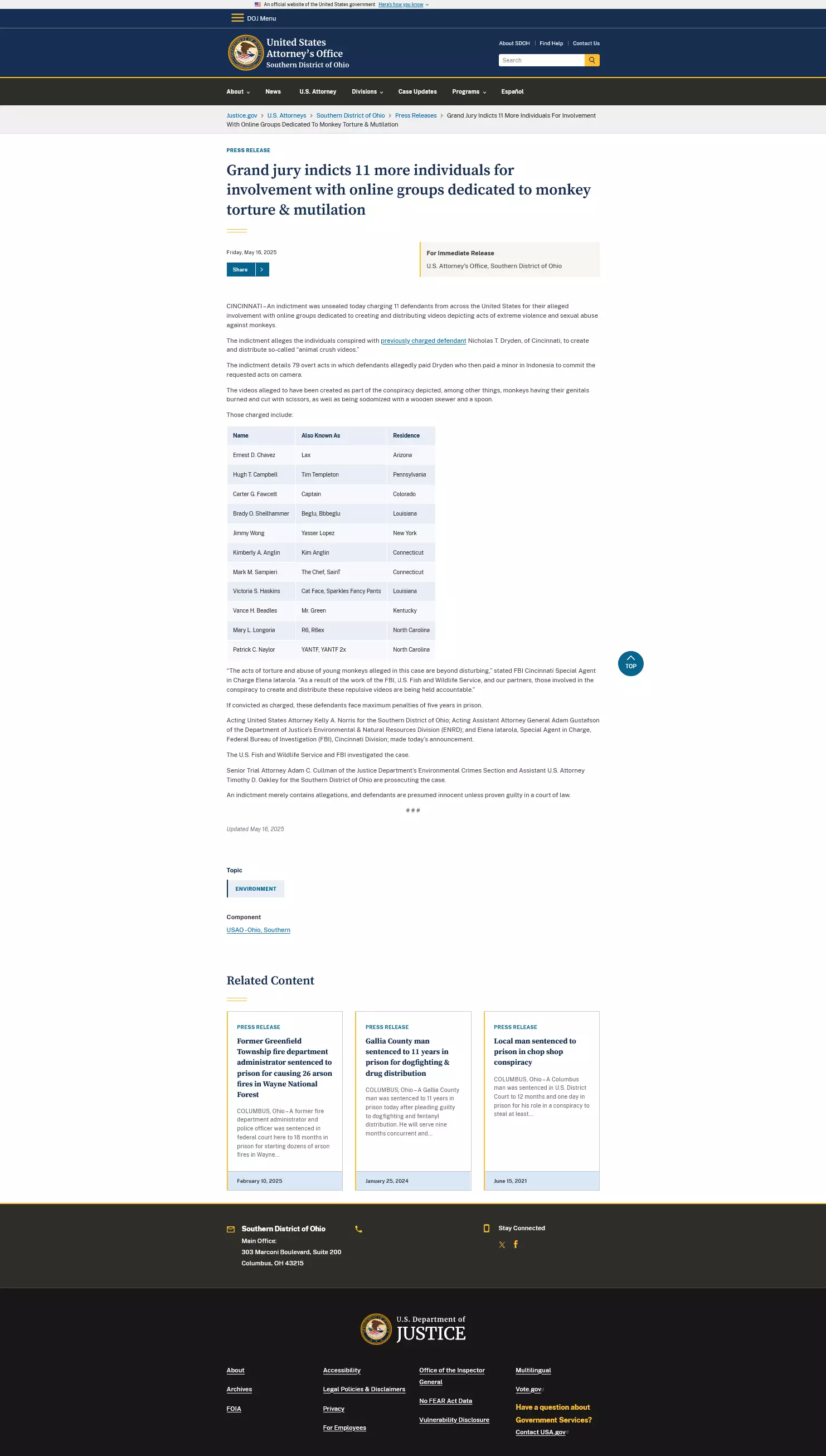 Screenshot 2025-05-16 at 20-36-33 Southern District of Ohio Grand jury indicts 11 more indivi...webp